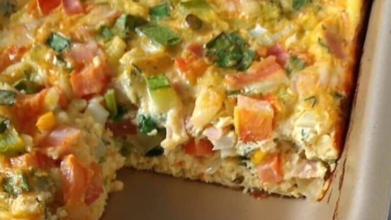 Omelete de Forno – Uma Delícia Prática para Qualquer Ocasião