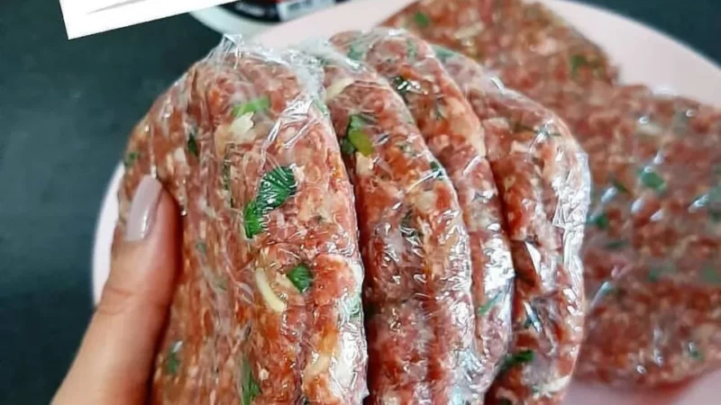 Receita de Carne de Hambúrguer Caseiro: Suculência em Cada Mordida
