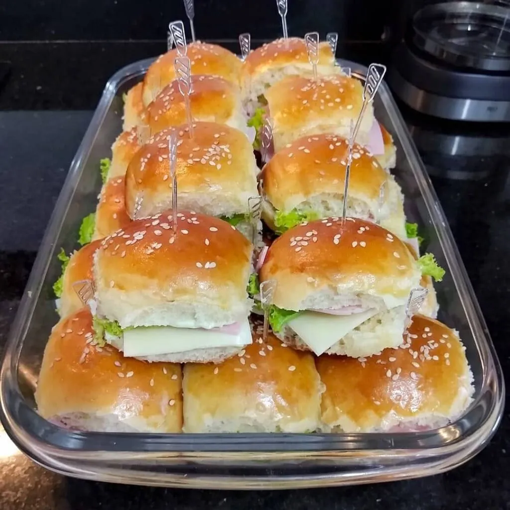 Os mini sanduiches mais deliciosos