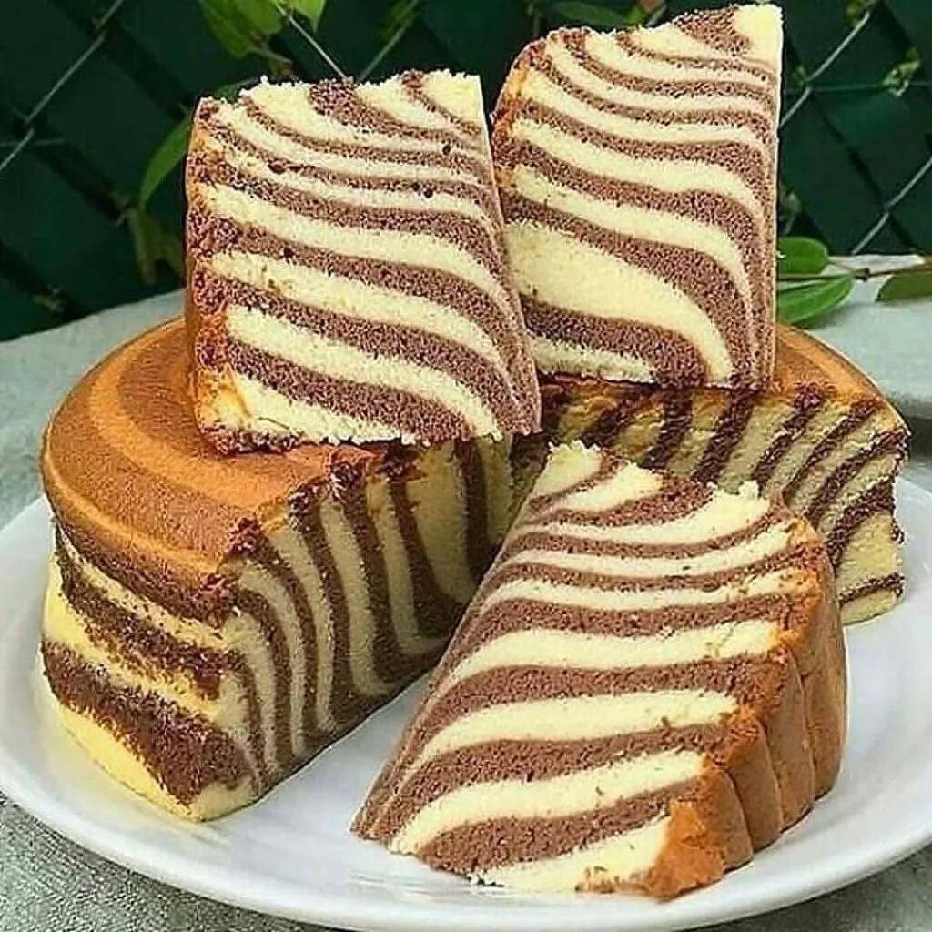 Bolo de zebra facil de fazer saboroso