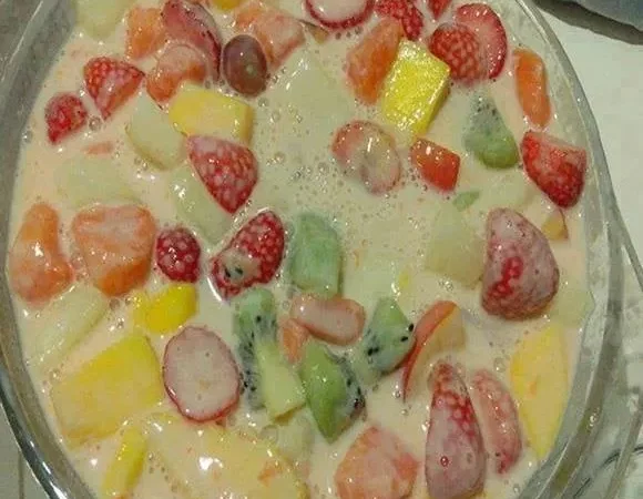 Salada de frutas gostosa simples facil