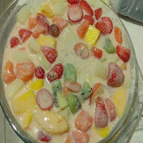 Salada de frutas gostosa simples facil