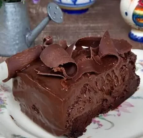Torta mousse de chocolate caseira simples