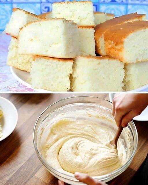 Bolo de trigo da vovó simples e delicioso