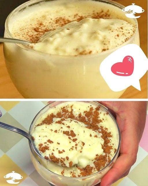 Arroz doce cremoso simples e delicioso