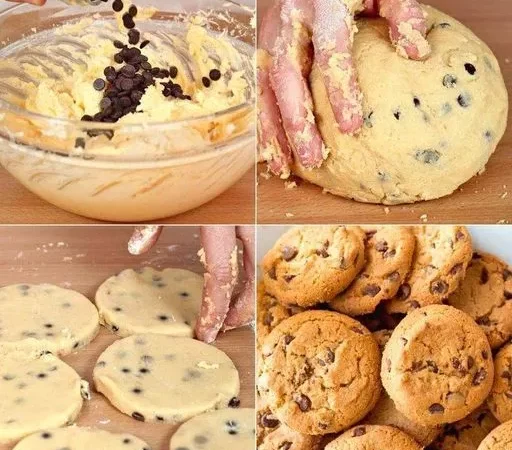 Cookies Americanos Clássicos super deliciosos